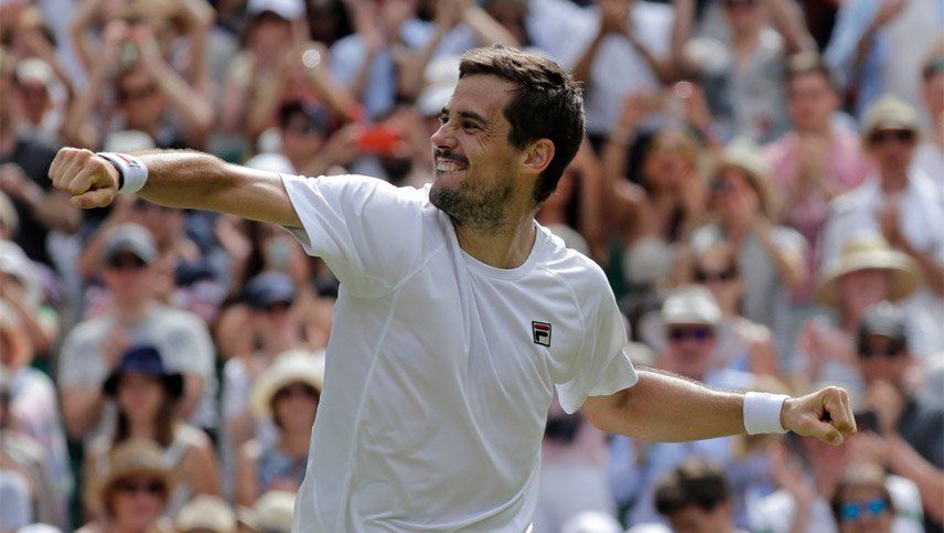 Triunfazo y octavos de final para Guido Pella en Wimbledon