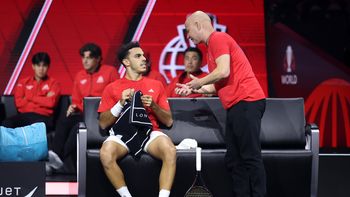 Francisco Cerúndolo no pudo con Ruud en el inicio de la Laver Cup 2026 entre Europa y el Resto del Mundo