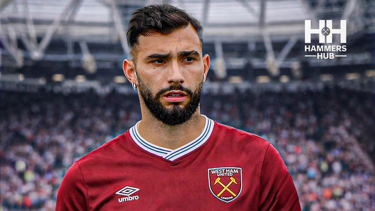 Los fans del West Ham ya publicaron fotos de Valentín Castellanos con la camiseta de los Hammers (martillos) de Londres.