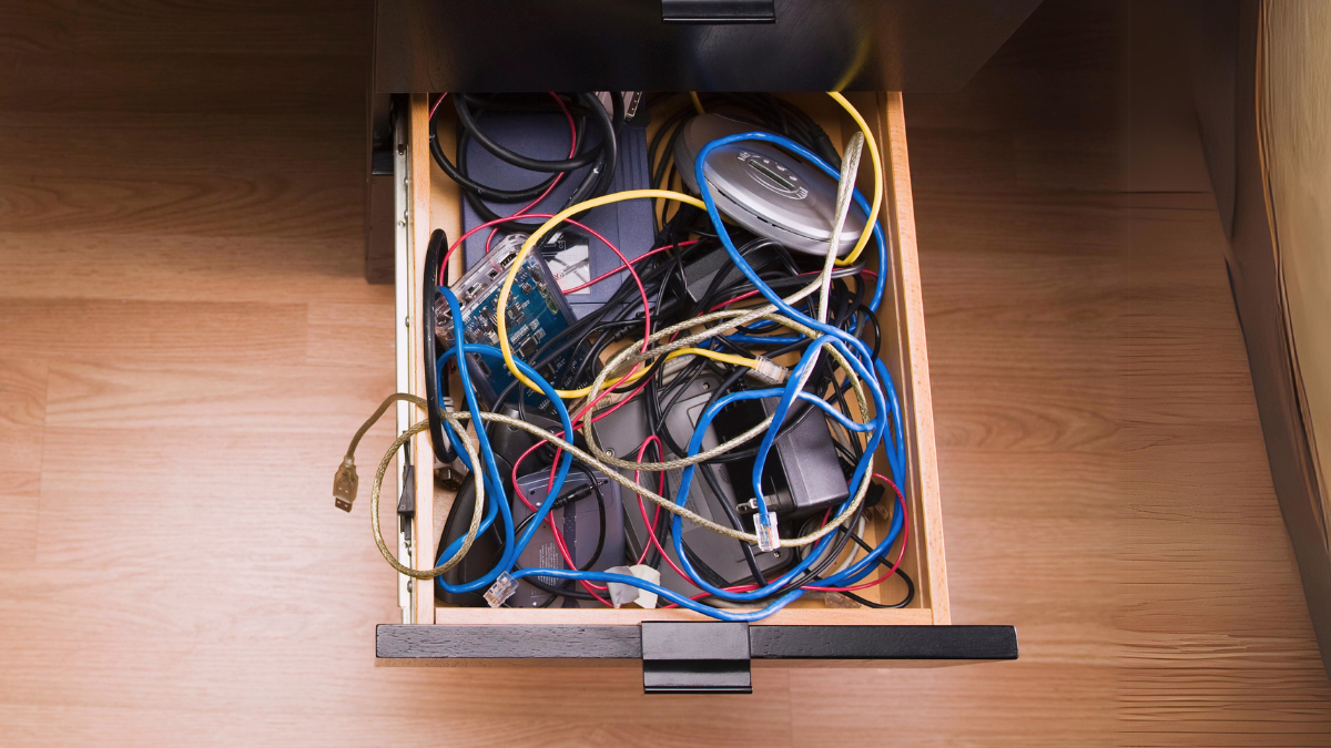 Recicla los cables viejos que tienes guardados sin usar y conviértelos en esta idea