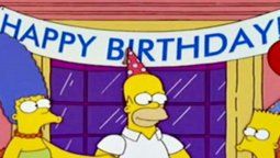 Homero Simpson cumple años y las redes se llenaron de saludos