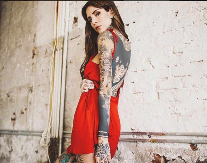 Candelaria Tinell y su foto más jugada en ropa interior