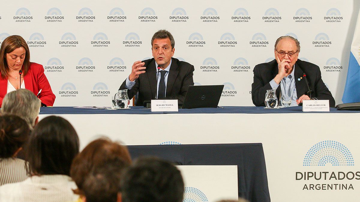 El proyecto de Presupuesto 2023 fue presentado el 28 de septiembre por el ministro de Economía, Sergio Massa.