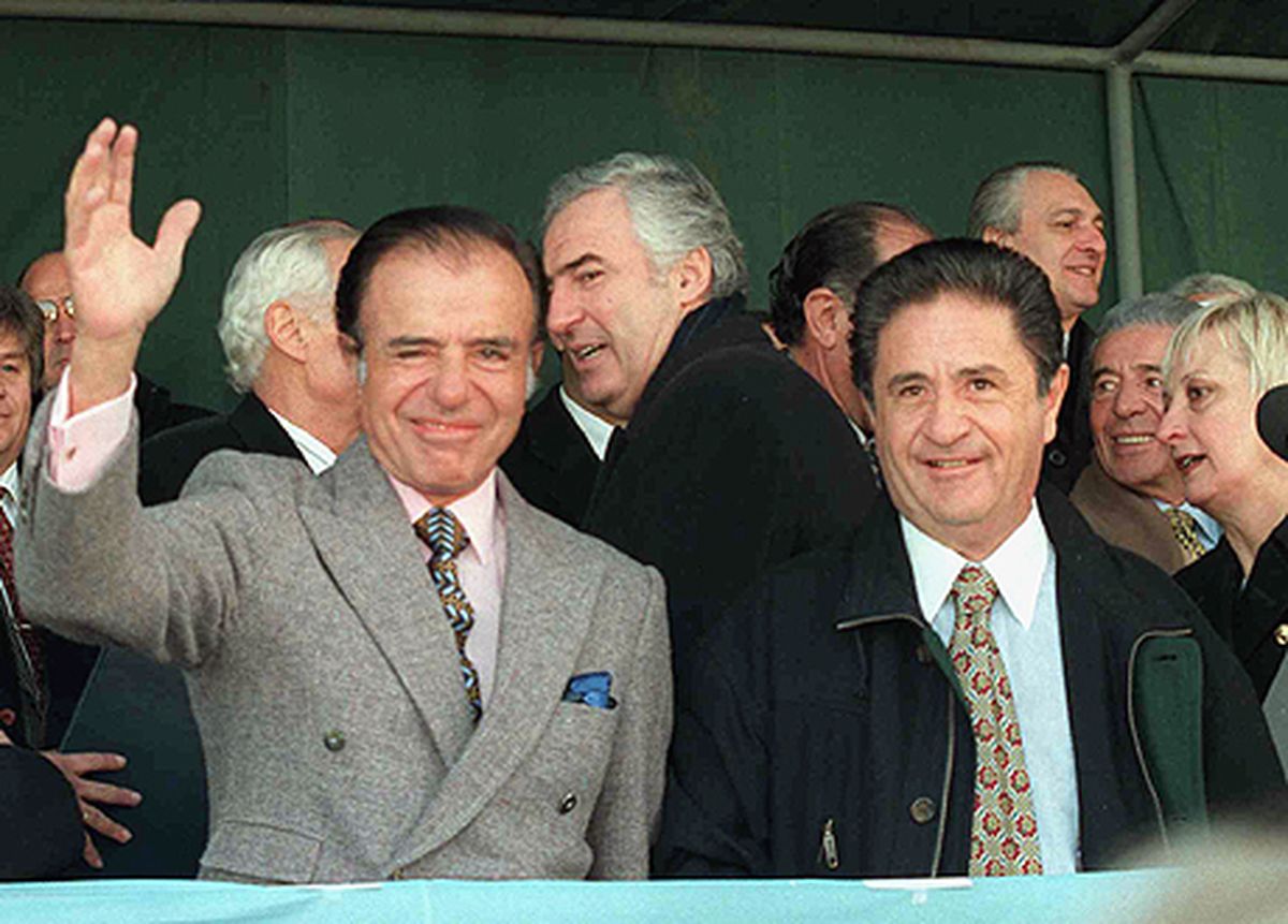 Carloes Menem y Eduardo Duhalde terminaron enfrentados. Carloes Menem y Eduardo Duhalde terminaron enfrentados.