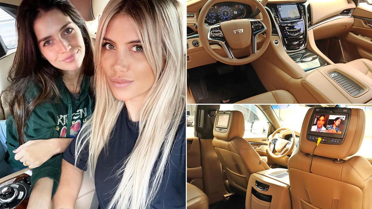 ¡Una fortuna! El  precio de la lujosa camioneta en la que Wanda Nara y Zaira pasean por Paris