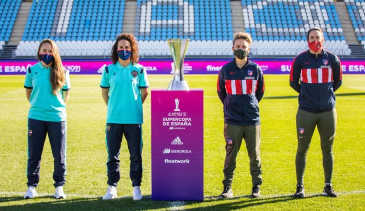 Estefan&iacute;a Banini jug&oacute; ante el Atl&eacute;tico de Madrid en la final de la &uacute;ltima Supercopa de Espa&ntilde;a.