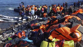 Colapsaron el cementerio y el hospital en la isla griega de Lesbos