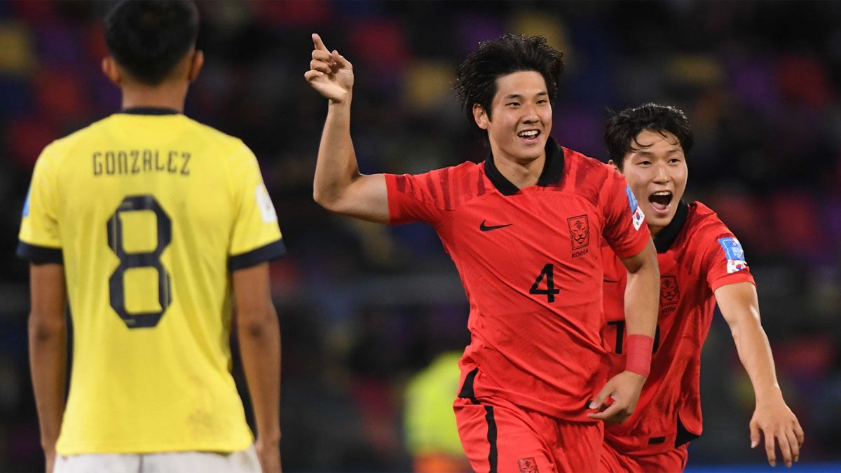 Mundial Sub 20: Corea del Sur eliminó a Ecuador y así serán los cuartos de final