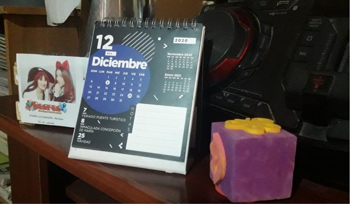 El almanaque de la casa de los Romano quedó detenido el 12 de diciembre, el último día que vieron con vida a Florencia