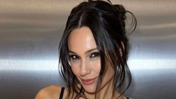 Pampita lució un french twist, un peinado perfecto para cualquier ocasión.