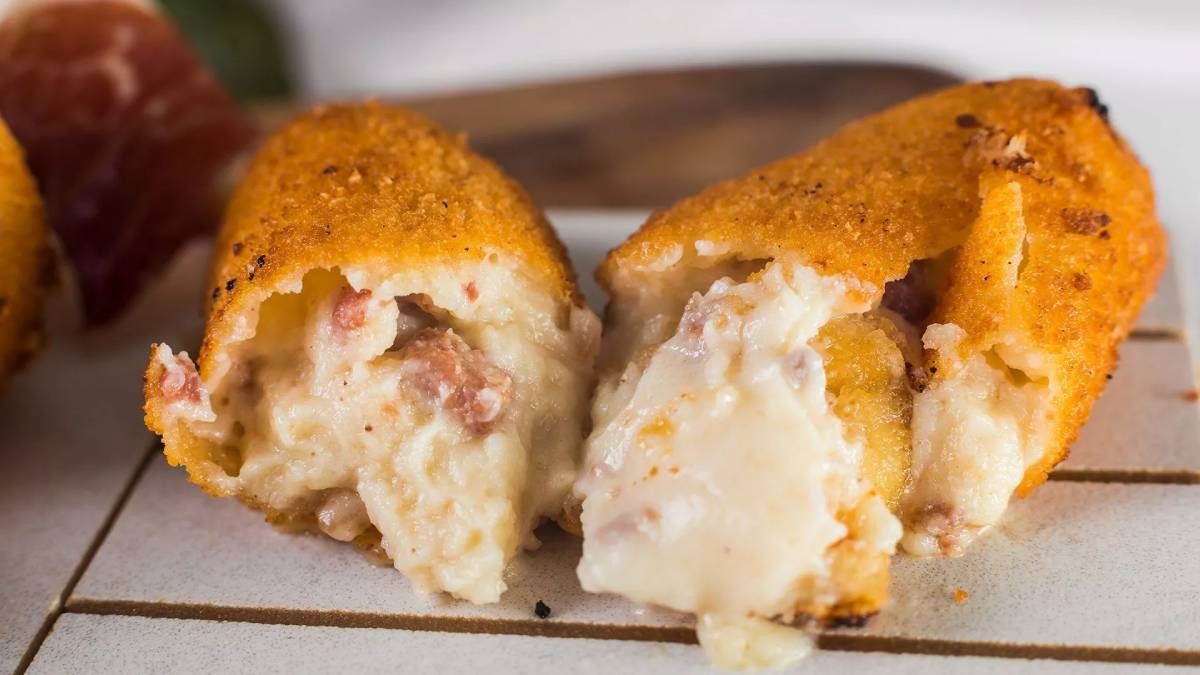 Recetas: croquetas de jamón serrano. Foto: gentileza isarogastronomia.