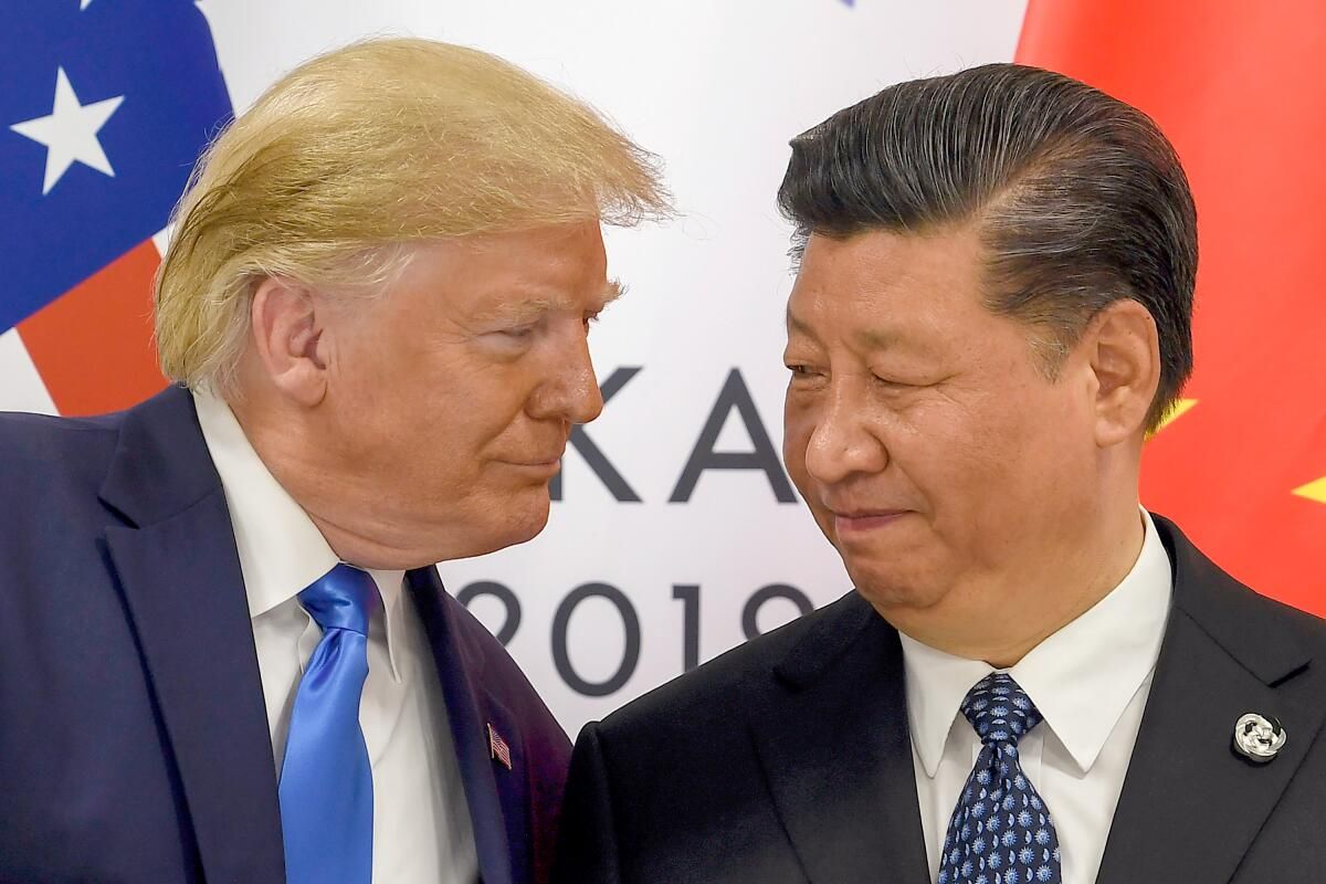 Donald Trump y el presidente de China, Xi Jinping, la última vez que se reunieron fue en 2019, durante la cumbre del G20 en Osaka, Japón. (Archivo). Donald Trump y el presidente de China, Xi Jinping, la última vez que se reunieron fue en 2019, durante la cumbre del G20 en Osaka, Japón. (Archivo).