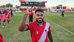 Santiago Moyano, defensor del Deportivo Maipú.&nbsp;