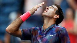 Del Potro arrancó el US Open con el pie derecho
