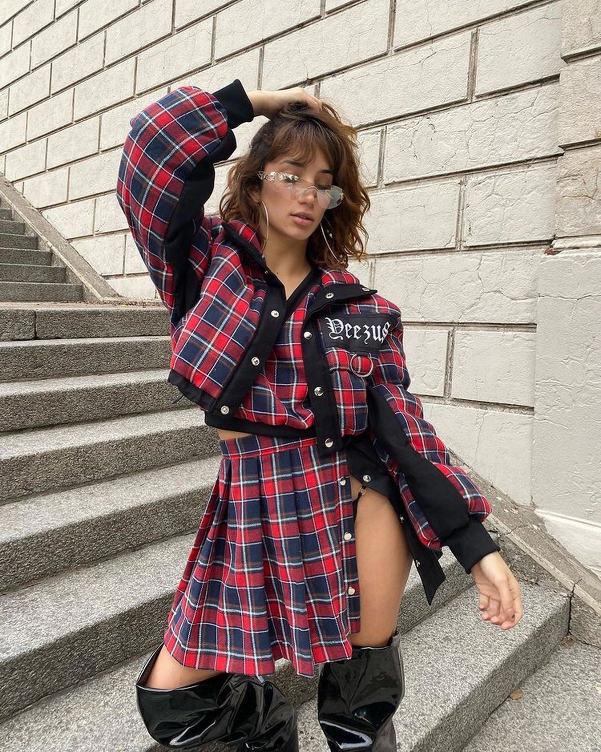 Melody Luz paralizó la red con su atuendo más atrevido.