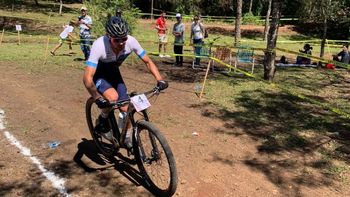Juegos Odesur: el mendocino Fernando Contreras fue 8vo. en mountain bike