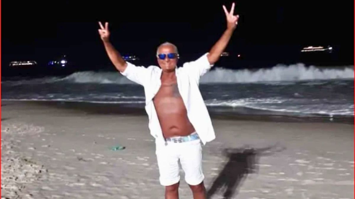 El hombre detenido por racismo en Río de Janeiro.