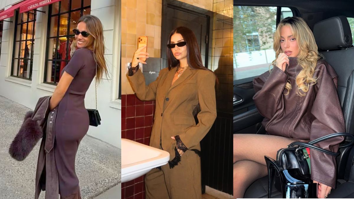 Las famosas ya están marcando tendencia con los colores de la temporada.
