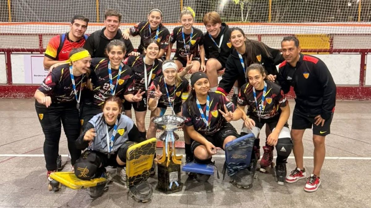 Las chicas de Leonardo Murialdo se preparan para el Panamericano de hockey sobre patines de la mano de Ulagnero