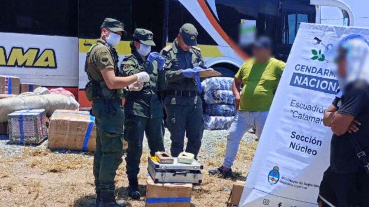 Tres mujeres escondían 65 kilos de marihuana en mochilas de niños en un tour de compras a Salta