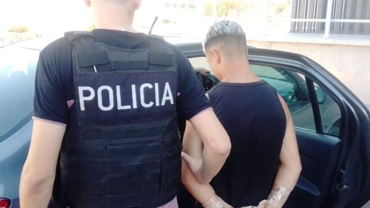 El detenido por haber baleado al adolescente.