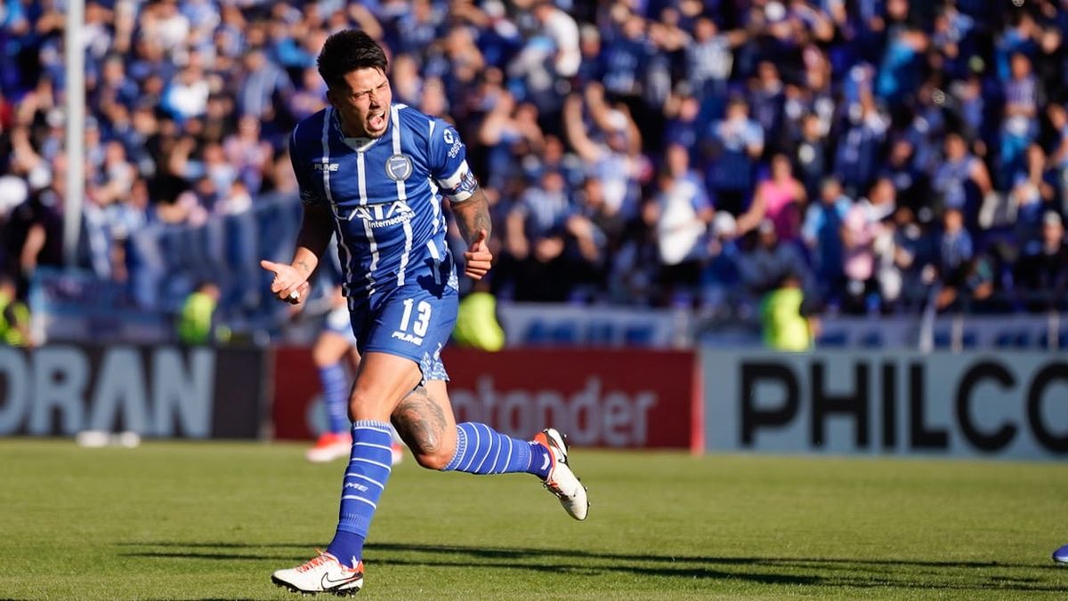 Nicolás Fernández es uno de los referentes de Godoy Cruz. Foto: Axel Lloret/UNO. 