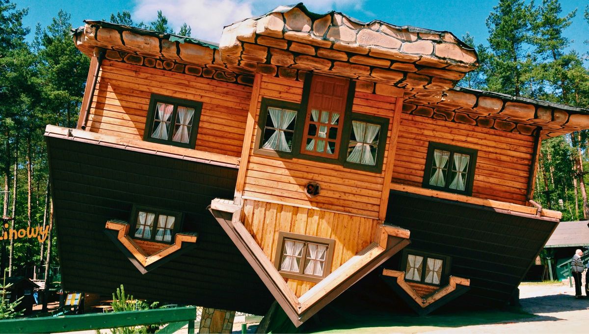 La casa que se construyó al revés por una particular razón: cuál es el secreto en su diseño y a dónde está