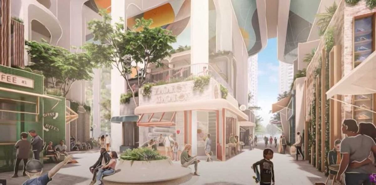 El Bakery Centre, no logró prosperar como centro comercial tradicional. El Bakery Centre, no logró prosperar como centro comercial tradicional.