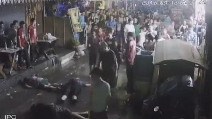 Golpean a una familia británica hasta dejarles inconscientes en un mercado de Tailandia