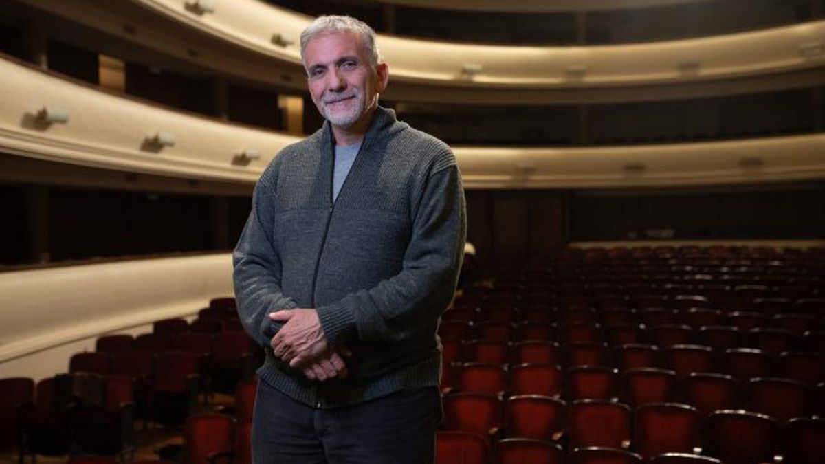 Víctor Arrojo, director de la obra. Víctor Arrojo, director de la obra.