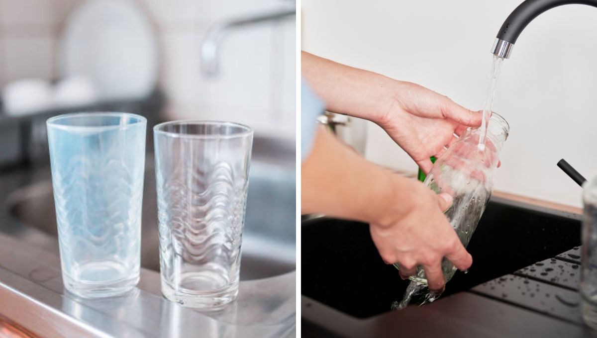 Cómo devolverle el brillo a los vasos de vidrio opacos y manchados