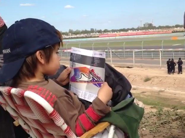 El pequeño fanático del MotoGP