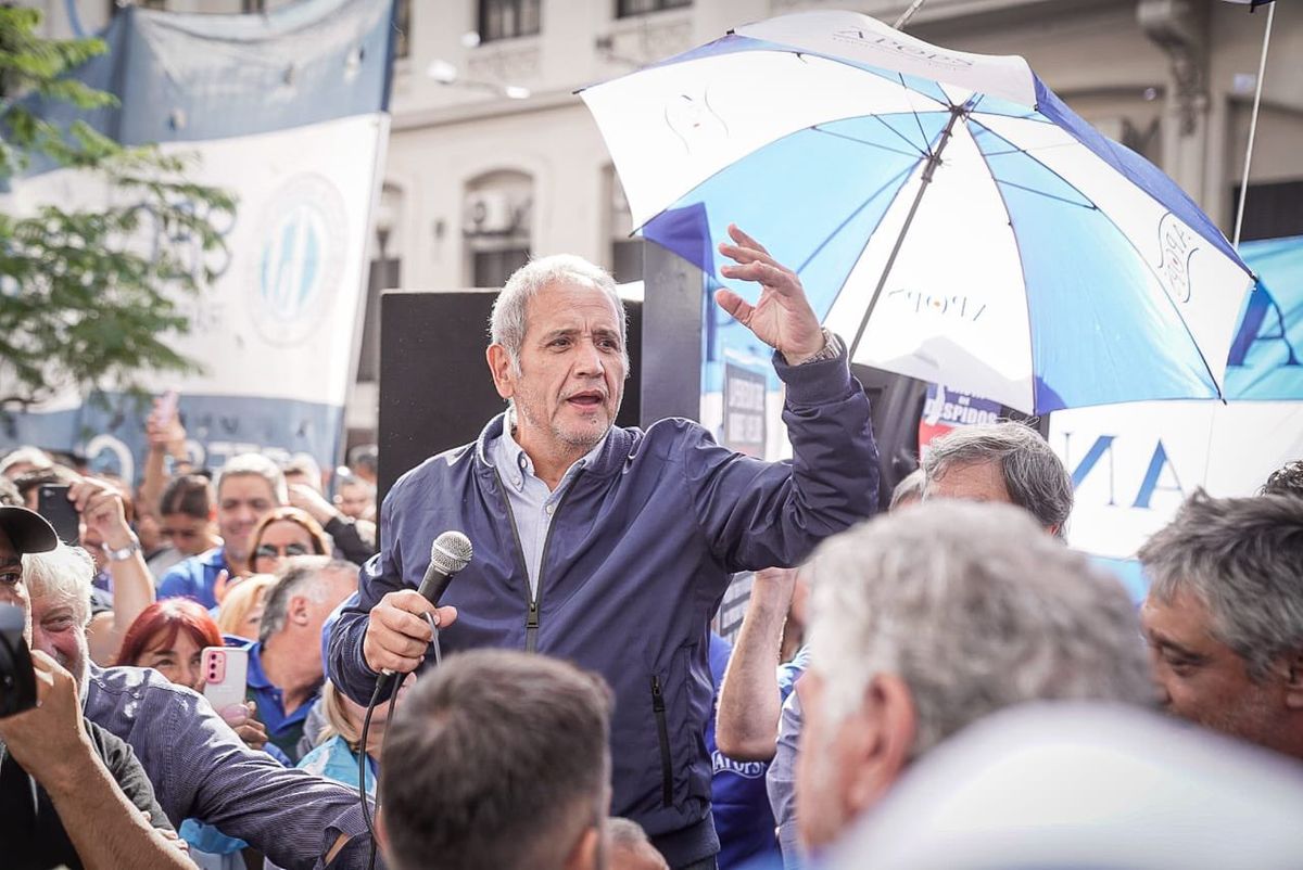 Sergio Palazzo avisó que demandará al gobierno nacional. Sergio Palazzo avisó que demandará al gobierno nacional.
