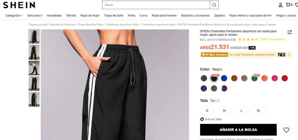 Shein se ha convertido en una de las apps más usadas por los argentinos. Shein se ha convertido en una de las apps más usadas por los argentinos.