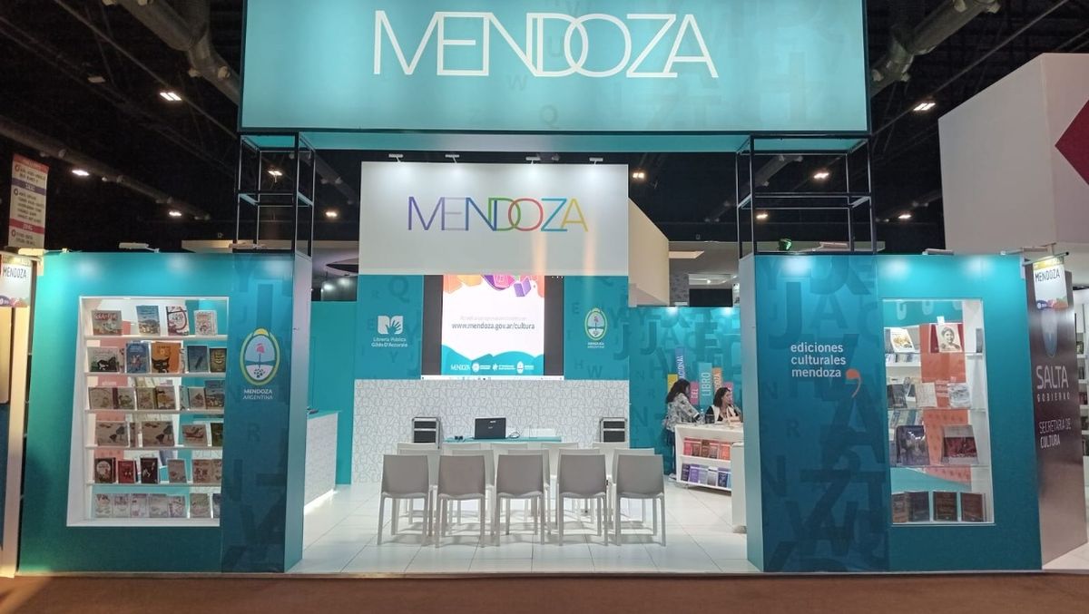 Uno de los stands que tuvo Mendoza en los últimos años. Uno de los stands que tuvo Mendoza en los últimos años.