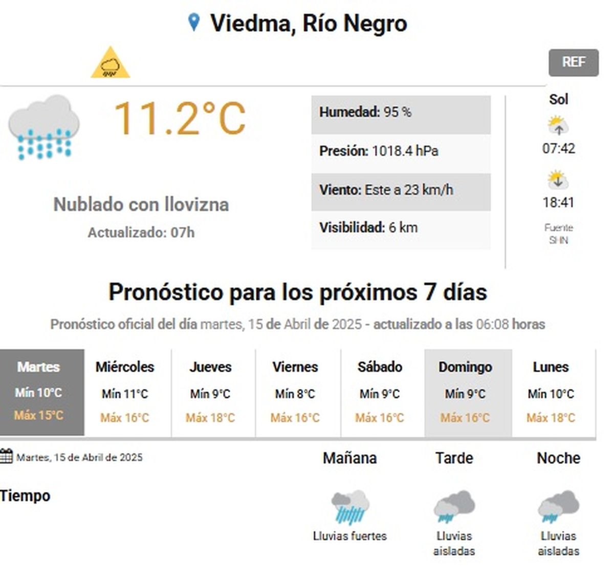 Las lluvias se mantienen hasta la noche Las lluvias se mantienen hasta la noche