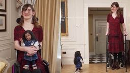 El video de la mujer más baja y la más alta del mundo se reunieron por primera vez en un evento histórico