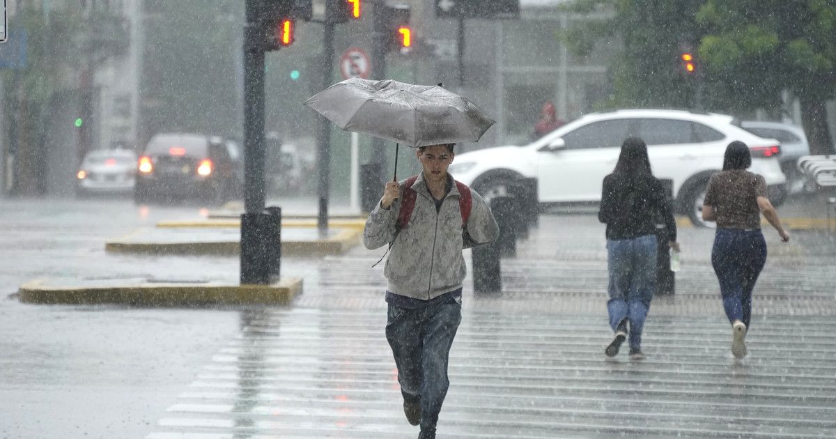 Prepárate para salir de manera adecuada con la tormenta.