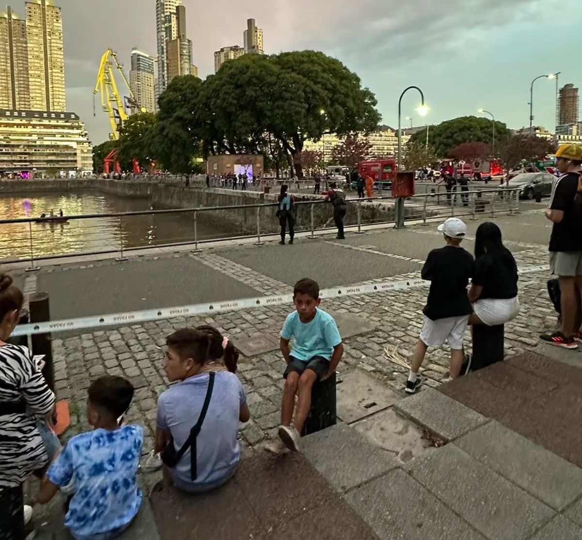 Luego de una intensa búsqueda en Puerto Madero, el cuerpo del joven de 22 años fue encontrado por prefectura cerca de las 22 de este martes