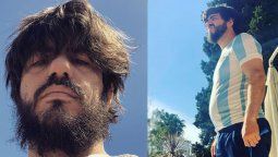 ¡Foto impactante! Marco Antonio Caponi reconoció que sufre de una adicción y que comenzará su recuperación