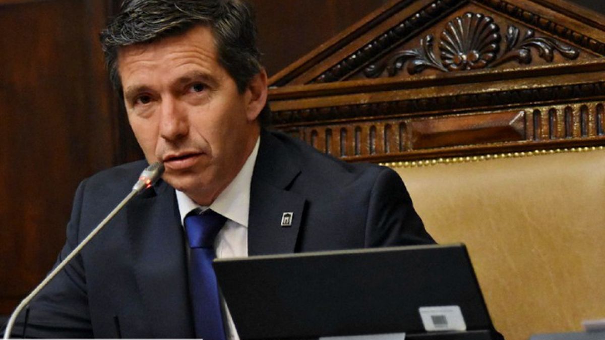 Andrés Peti Lombardi, presidente de la Cámara de Diputados. Andrés Peti Lombardi, presidente de la Cámara de Diputados.