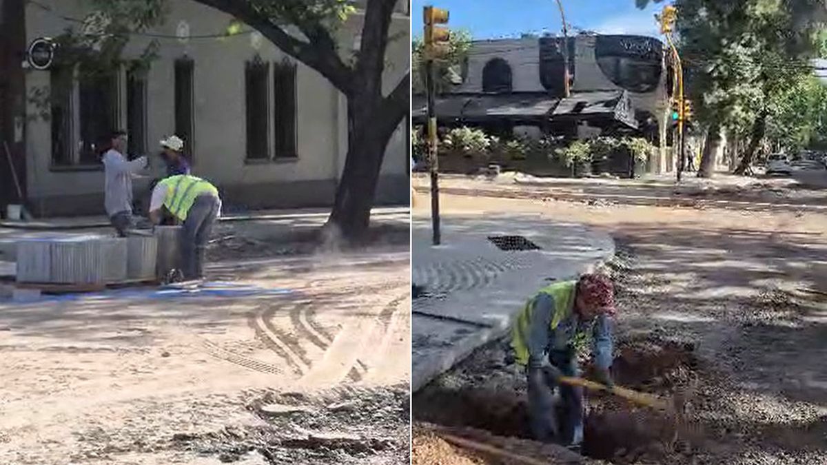 Las obras en calle Sarmiento avanzan y los comerciantes tienen la esperanza que en diciembre esté terminado. Las obras en calle Sarmiento avanzan y los comerciantes tienen la esperanza que en diciembre esté terminado.