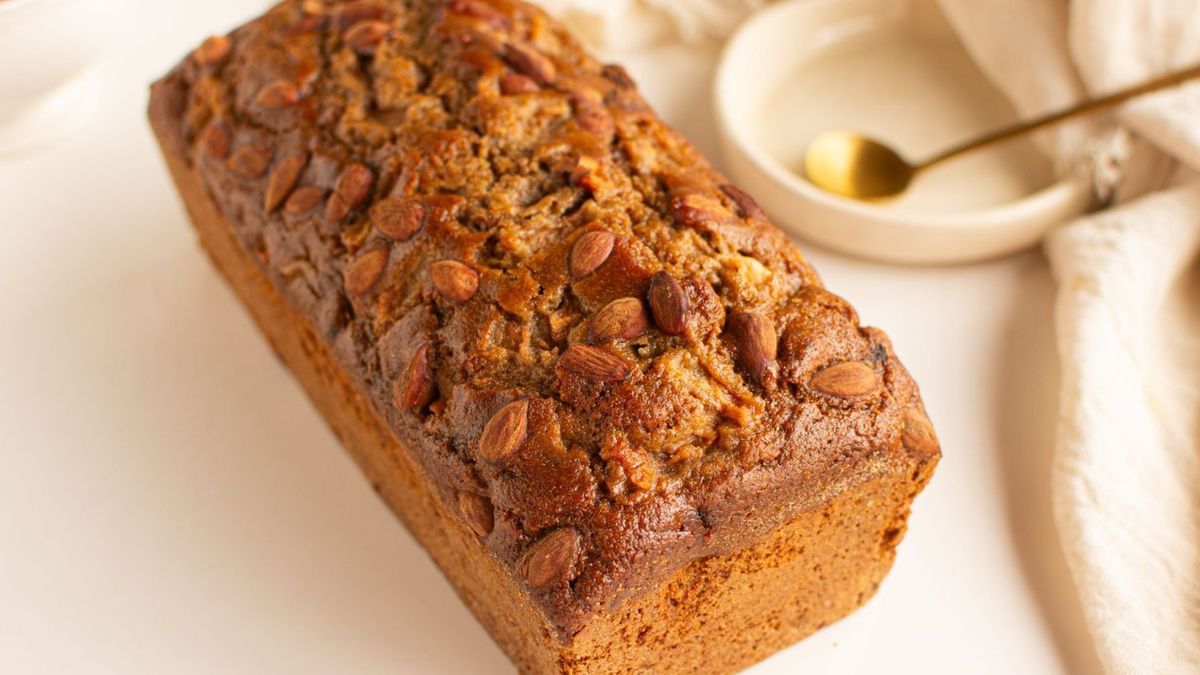 El budín de banana sin gluten ni manteca es una opción sabrosa y húmeda para sumar a la dieta. Foto: gentileza ondafitness.