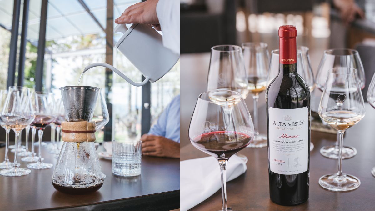 Un taller de armonización de cafés de especialidad junto a las mejores etiquetas de Bodega Alta Vista se brindará el jueves en Assemblage. Un taller de armonización de cafés de especialidad junto a las mejores etiquetas de Bodega Alta Vista se brindará el jueves en Assemblage.