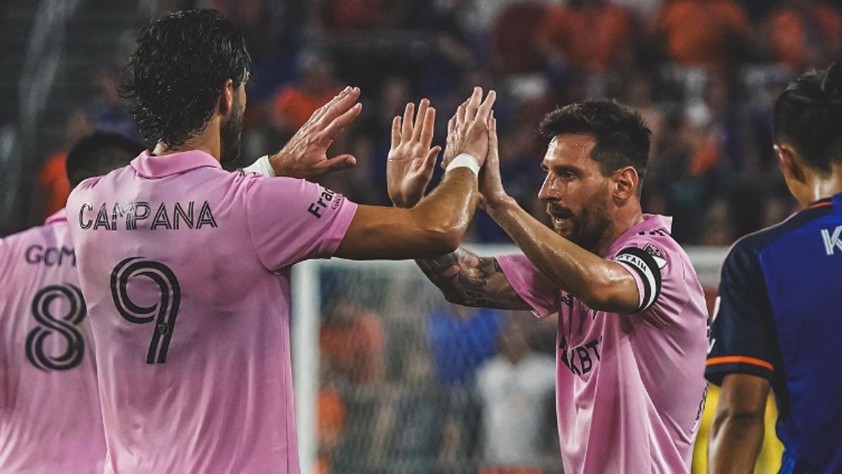 Campana es uno de los jóvenes que más creció con la llegada de Messi Campana es uno de los jóvenes que más creció con la llegada de Messi