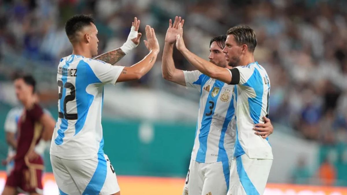 La Selección argentina le ganó 1 a 0 a Venezuela en el amistoso jugado en Miami