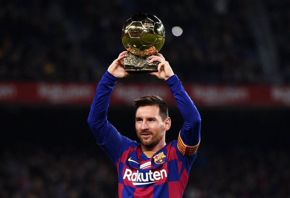 Messi gan&oacute; 6 veces el Bal&oacute;n de Oro como jugador del Barcelona