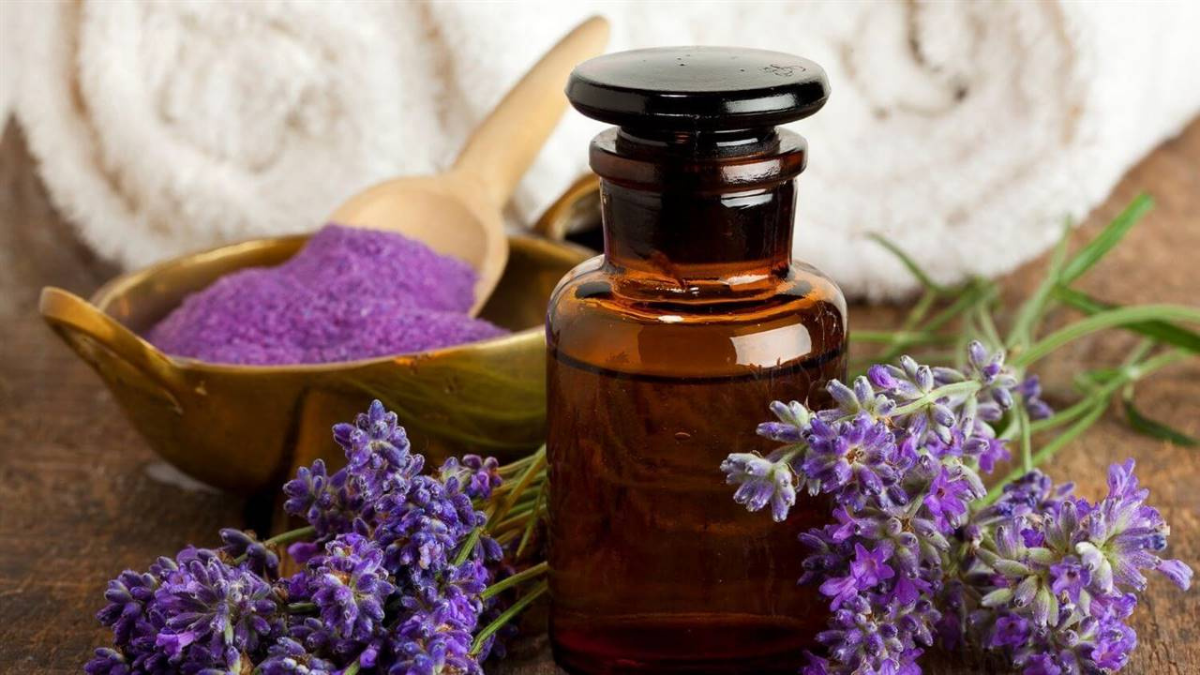 El aceite esencial de lavanda perfumará la piel durante todo el día. El aceite esencial de lavanda perfumará la piel durante todo el día.