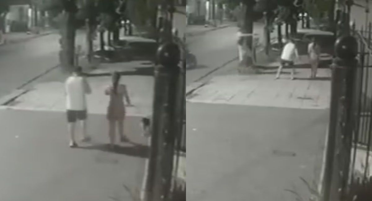 Una joven fue baleada en la cabeza mientras paseaba a su perro acompañada de su padre.