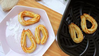 La inesperada receta para la freidora de aire que te dará un postre crujiente e irresistible